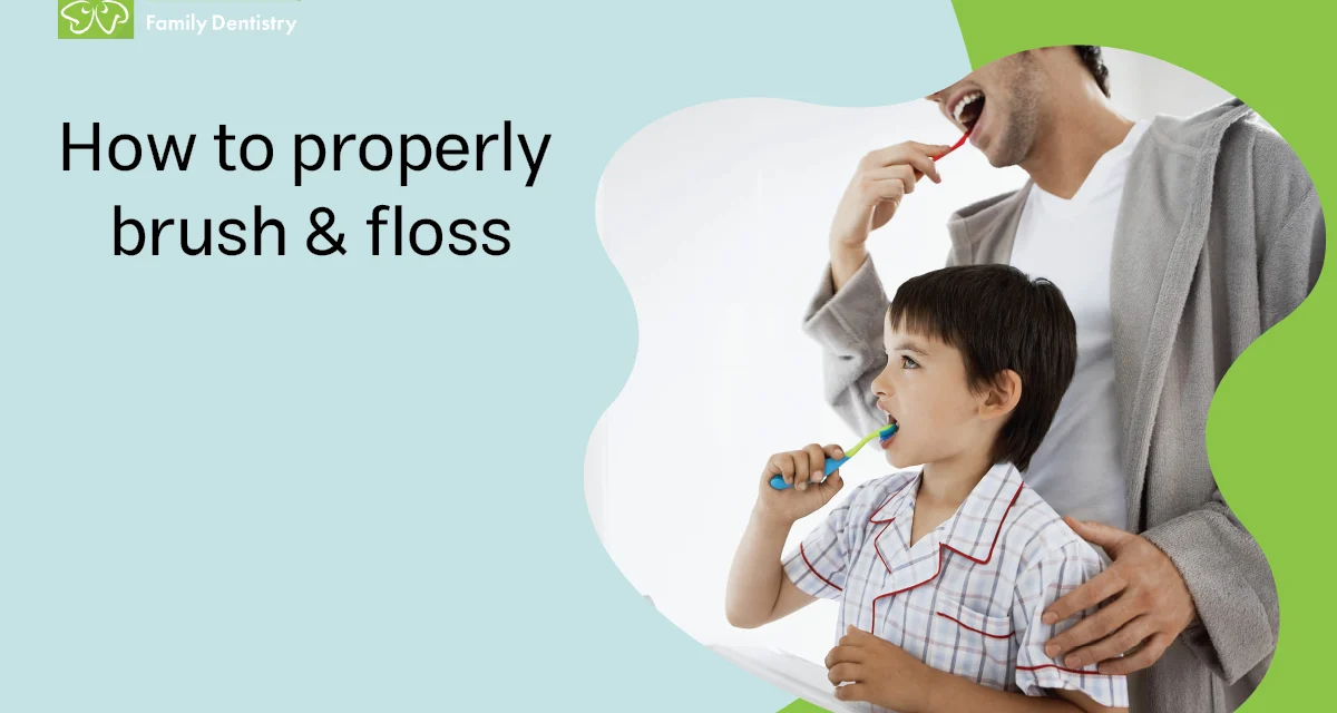 How to Properly Brush & Floss