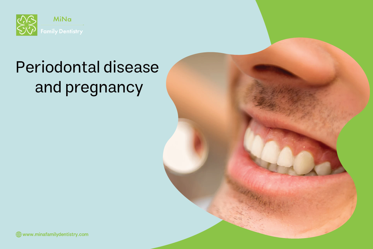 Pregnant woman receiving dental check-up for pregnancy gingivitis prevention