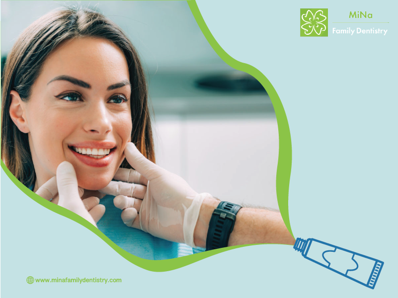 Before and after dental implant at MiNa Family Dentistry, Thornhill