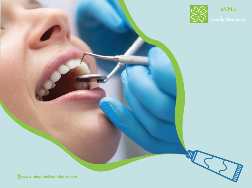 Dental bonding and cosmetic treatment at MiNa Family Dentistry Thornhill